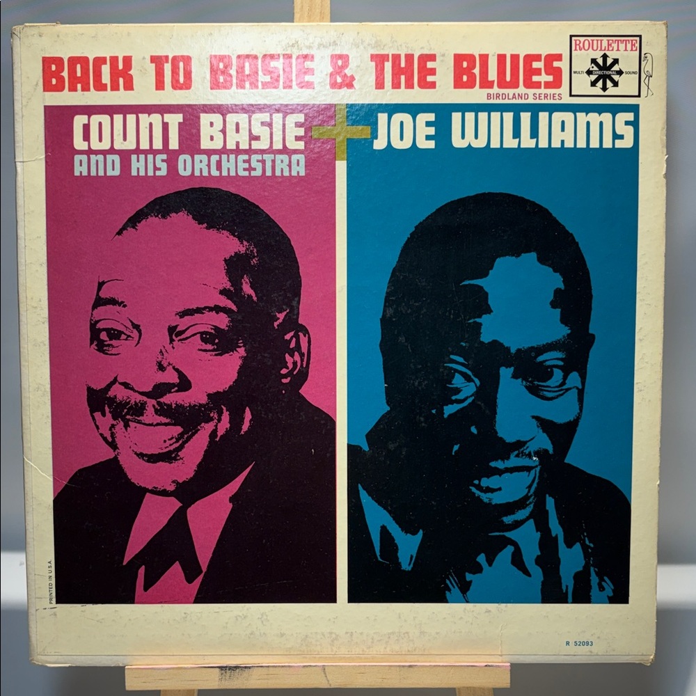Back to Basie & The Blues Vinyl Record